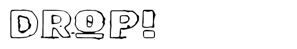 Drop! font