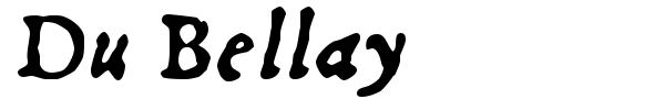 Du Bellay font