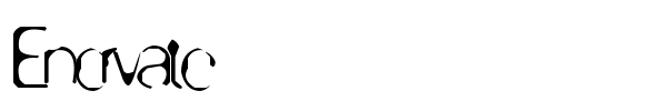 Enervate font