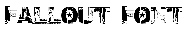 Fallout Font font