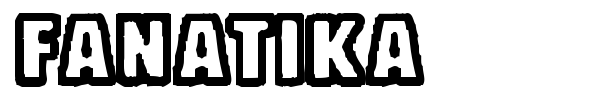 Fanatika font preview