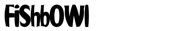 Fishbowl font
