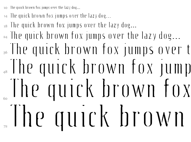 Fluid light font waterfall