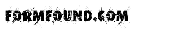 Formfound.com font