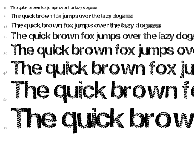 French Disco font waterfall