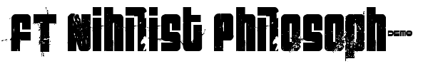 FT Nihilist Philosophy font