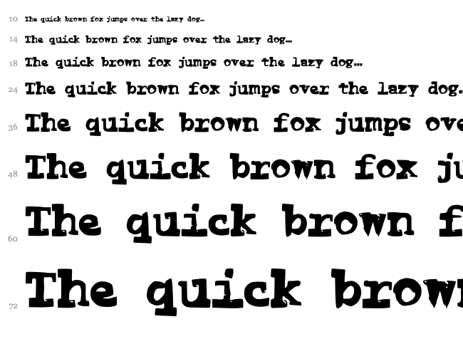 Funny Me font waterfall