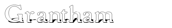 Grantham font