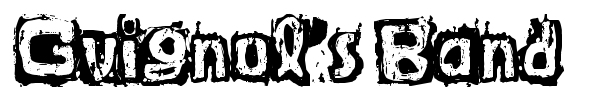 Guignol's Band font