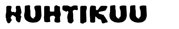 Huhtikuu font