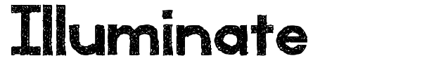 Illuminate font