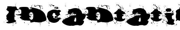 Incantation font preview