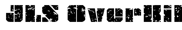 JLS OverKill Grunge font