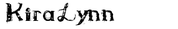 KiraLynn font