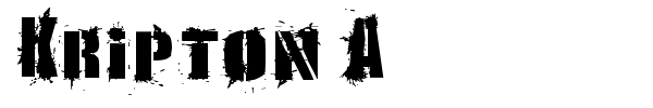 Kripton A font