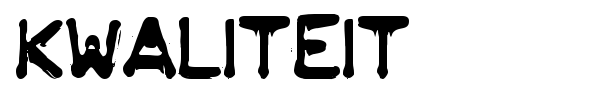 Kwaliteit font
