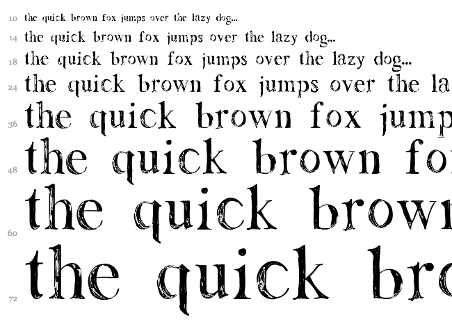 Lemonade font waterfall