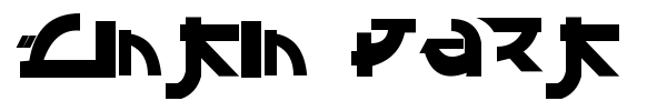 Linkin Park font preview