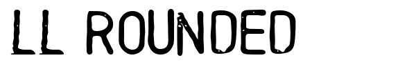LL Rounded font preview
