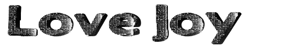 Love Joy font