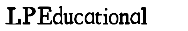 LPEducational font