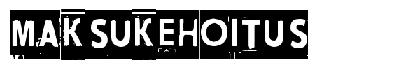 Maksukehoitus font