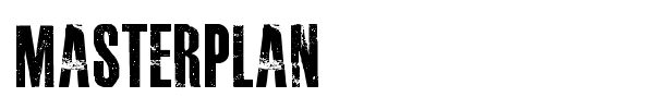 Masterplan font