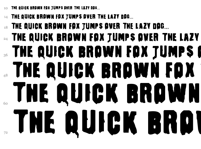 Masturbator font waterfall