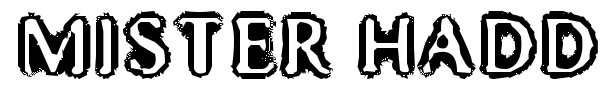 Mister Haddaris font
