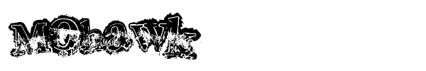 Mohawk font