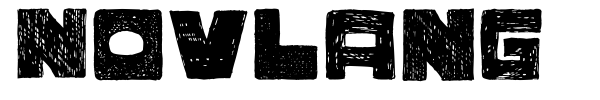 Novlang font