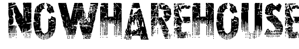 Nowharehouse font preview