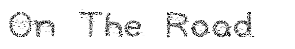 On The Road font