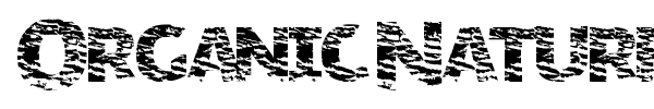 Organic Nature font