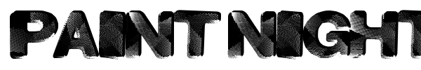 Paint Night font