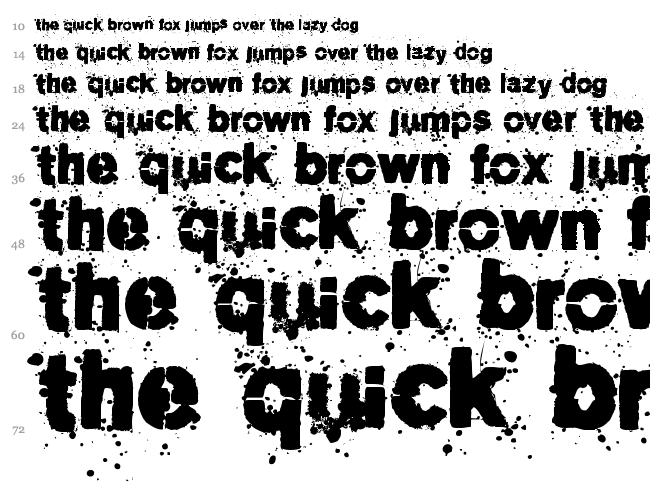 Pee on face font waterfall