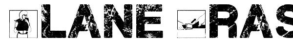 Plane Crash font