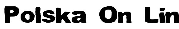 Polska On Line font