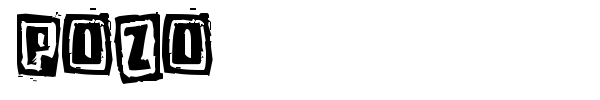 Pozo font