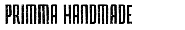 Primma Handmade font
