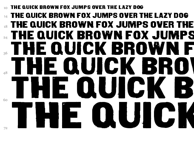 Qxi font waterfall