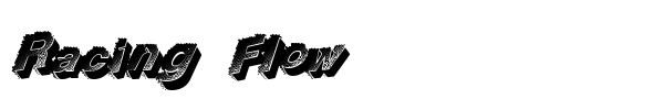 Racing Flow font