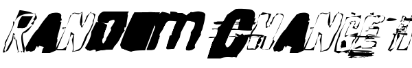 Random Change In Mood font
