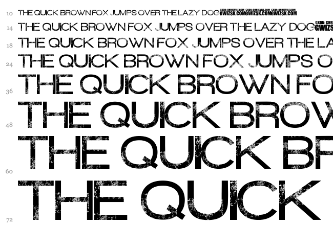 Redux font waterfall