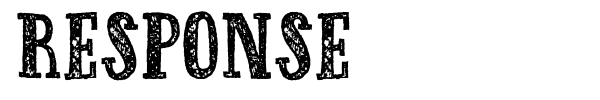 Response font
