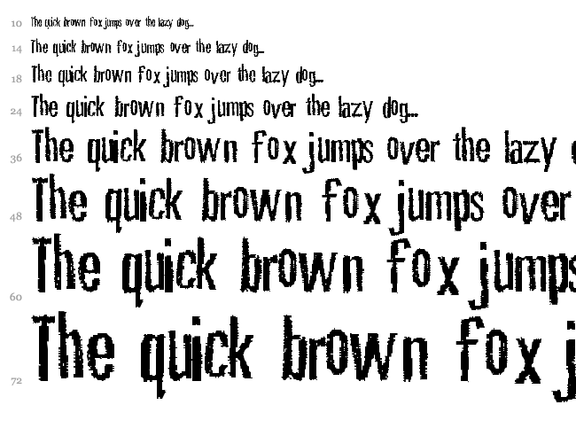 Rubbing Font font waterfall