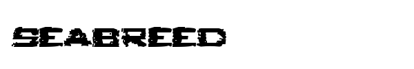 Seabreed font preview