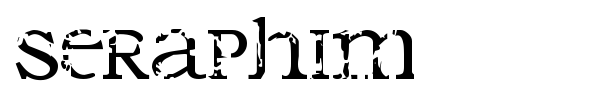 Seraphim font