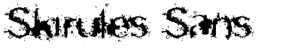 Skirules Sans font