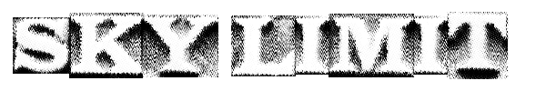 Sky Limit font
